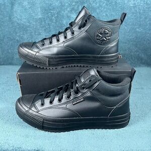 Converse Chuck Taylor All Star Malden Street Black Boot Size M11.5/W13.5 New